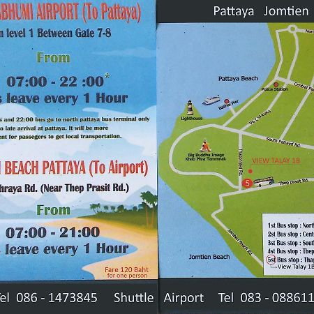 View Talay 1B Serviced Apartments Pattaya Exterior foto